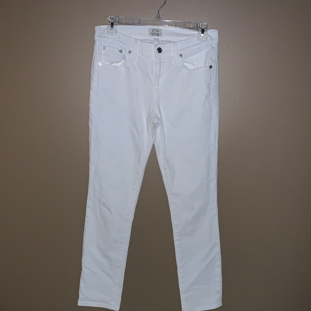 Classic White Boyfriend Jeans